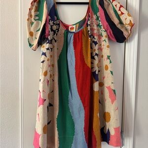 Colorful Floral Summer Dress!